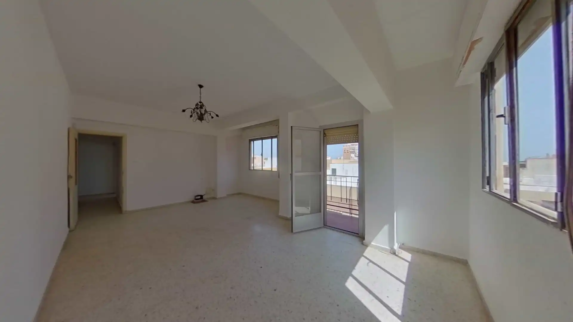 Sala de estar de Apartamento en venta en Almería
