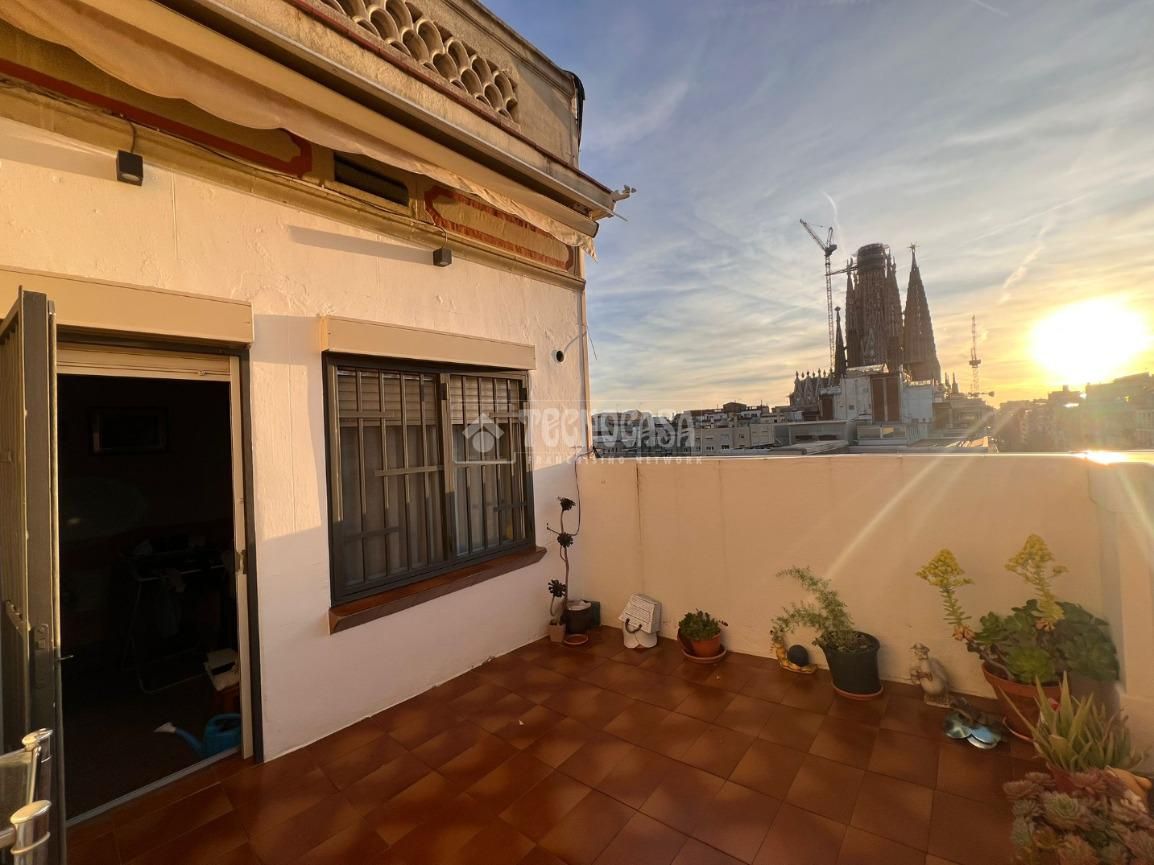 Terrace of Flat for sale in  Barcelona Capital  with Heating and Terrace