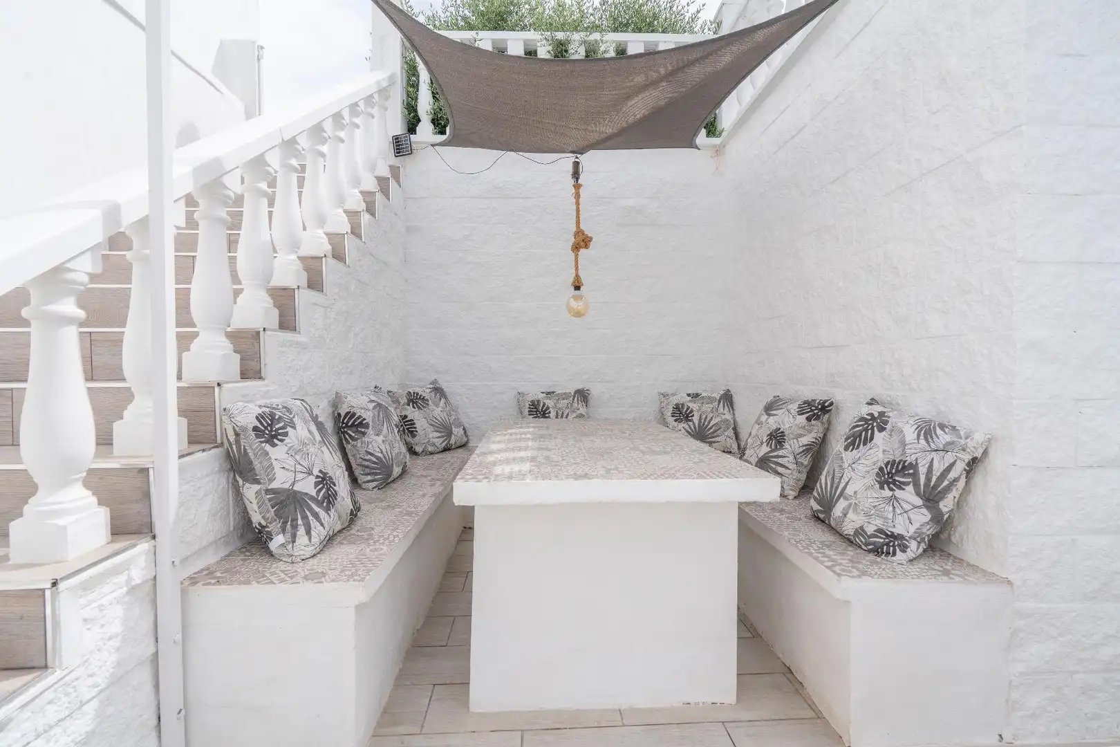 Terraza de Casa o chalet en venta en Mazarrón con Aire acondicionado, Calefacción y Jardín privado