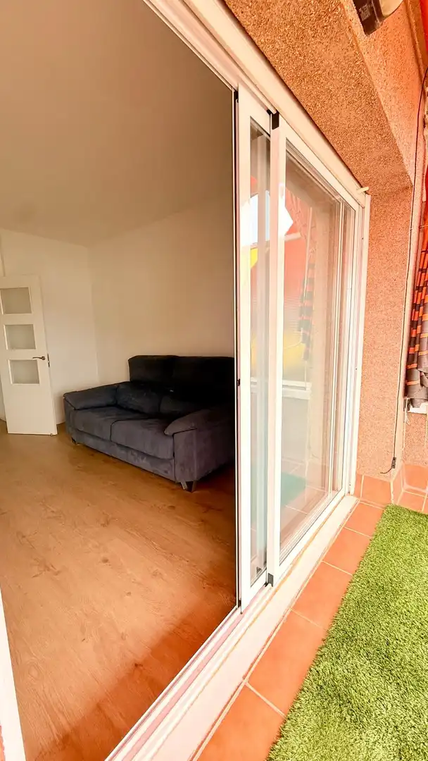 Living room of Attic for sale in Cunit  with Air Conditioner, Parquet flooring and Terrace