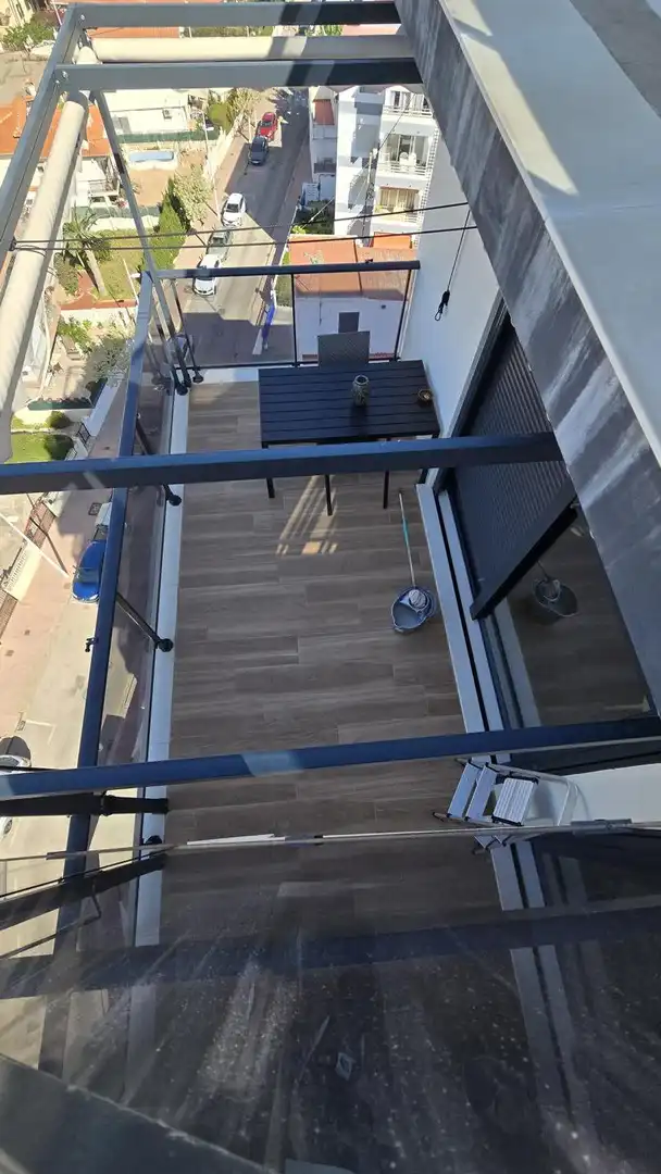 Terraza de Apartamento de alquiler en Gandia con Aire acondicionado, Calefacción y Piscina comunitaria
