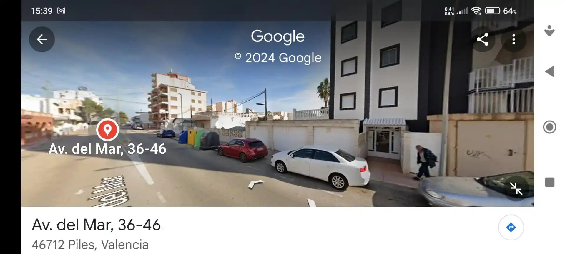Parkplatz von Garage zum Verkauf in Piles