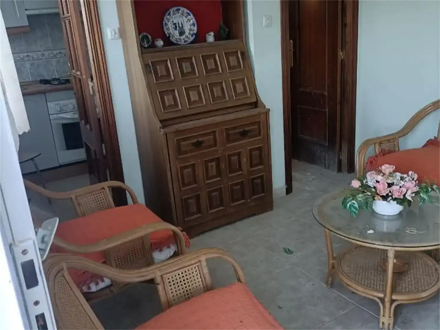 Sala de estar de Piso en venta en Riofrío de Aliste con Jardín privado y Piscina