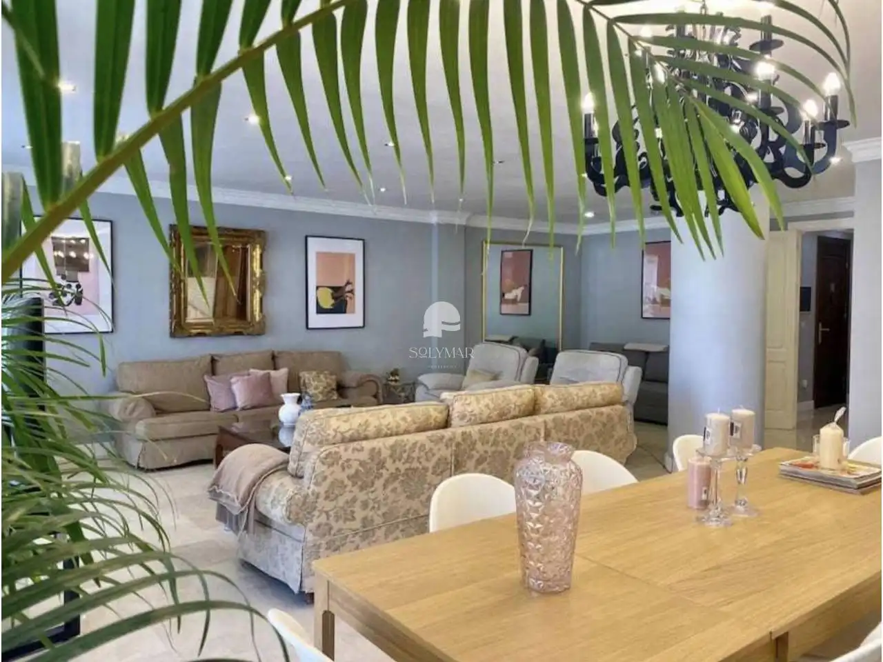 Living room of Flat for rent in Vélez-Málaga  with Air Conditioner and Terrace