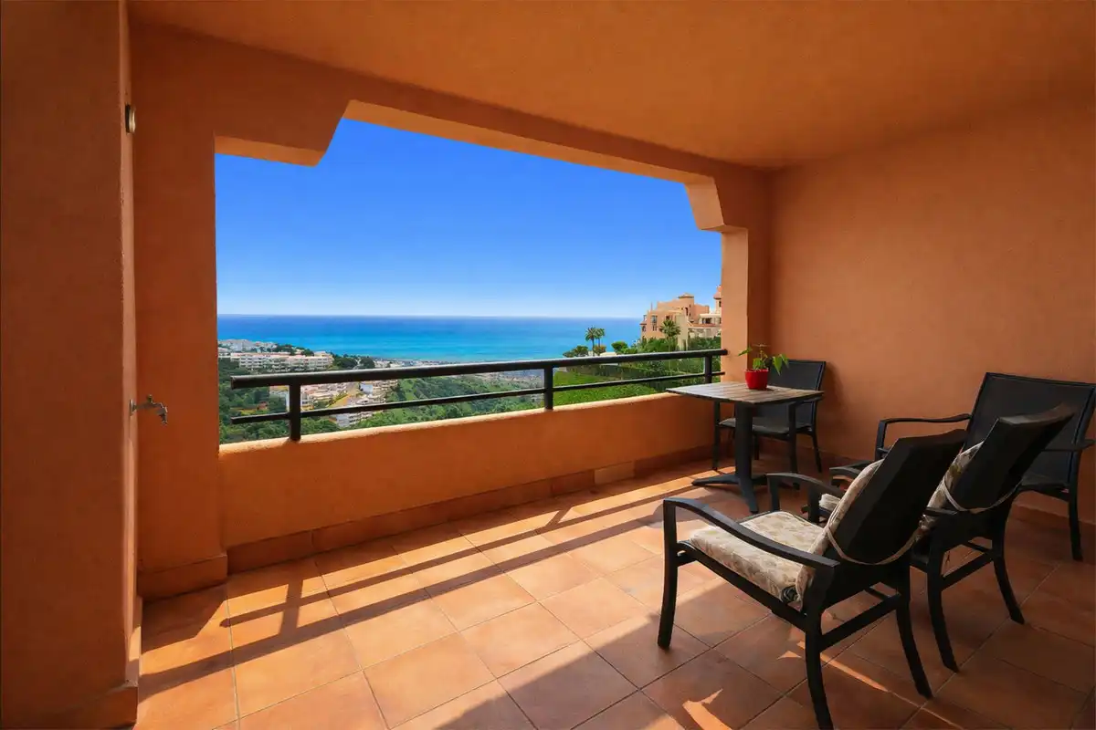 Terraza de Dúplex en venta en Mijas con Terraza y Piscina comunitaria