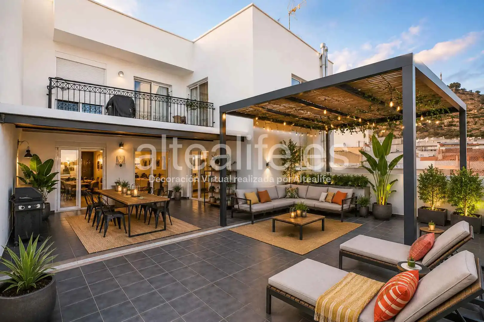 Terraza de Apartamento en venta en Callosa d'en Sarrià con Calefacción y Terraza