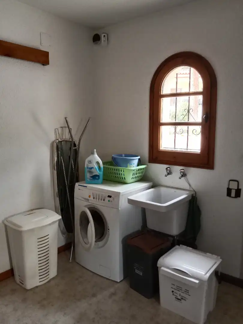 Cocina de Casa o chalet de alquiler en Calonge i Sant Antoni con Aire acondicionado, Calefacción y Jardín privado