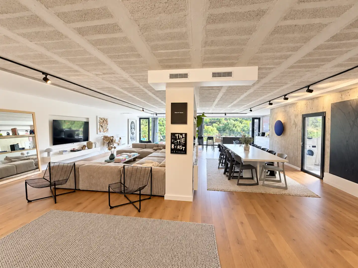 Sala de estar de Piso en venta en Campanet con Calefacción y Jardín privado