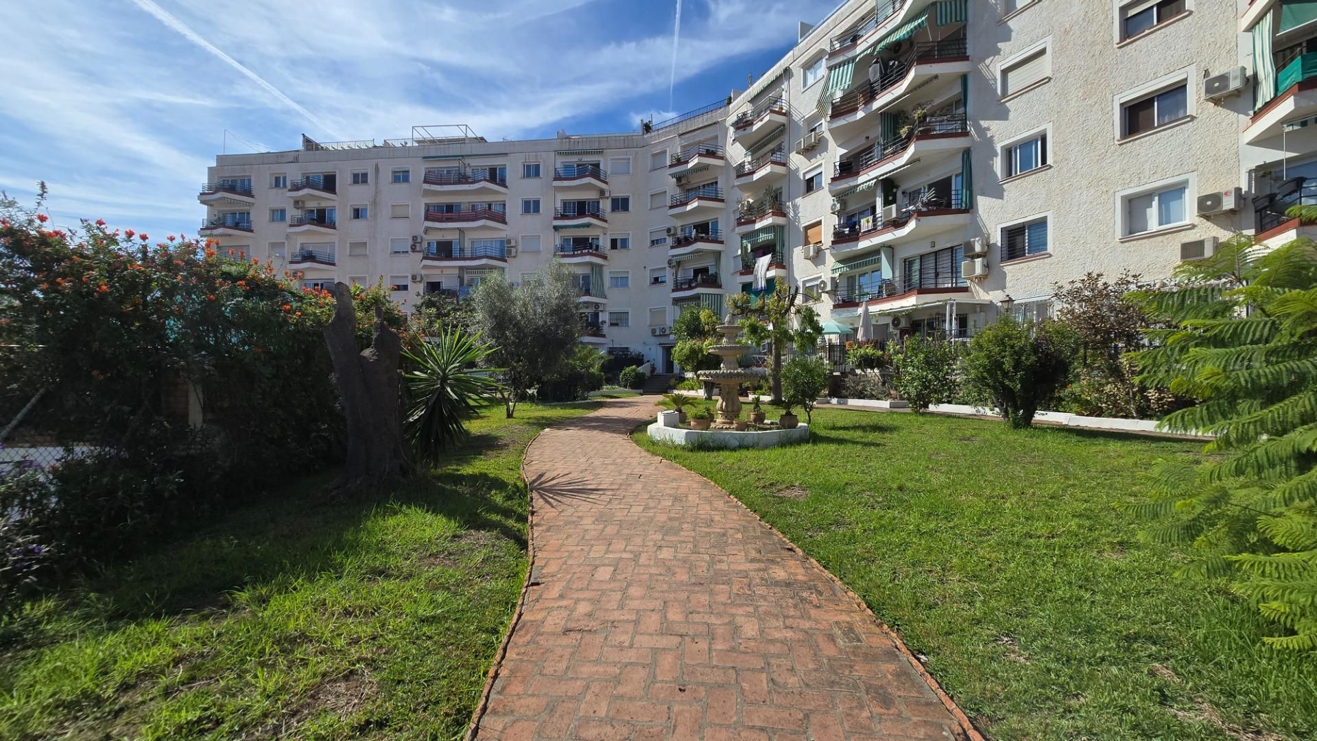 Exterior view of Planta baja for sale in Torremolinos  with Private garden and Community pool