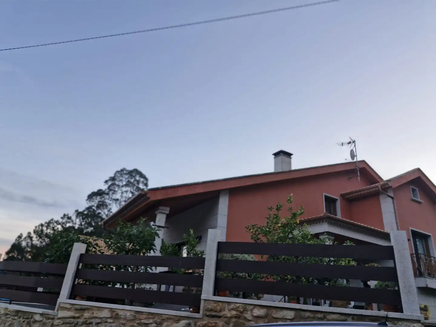 Vista exterior de Casa o chalet en venta en Sanxenxo con Calefacción, Jardín privado y Terraza