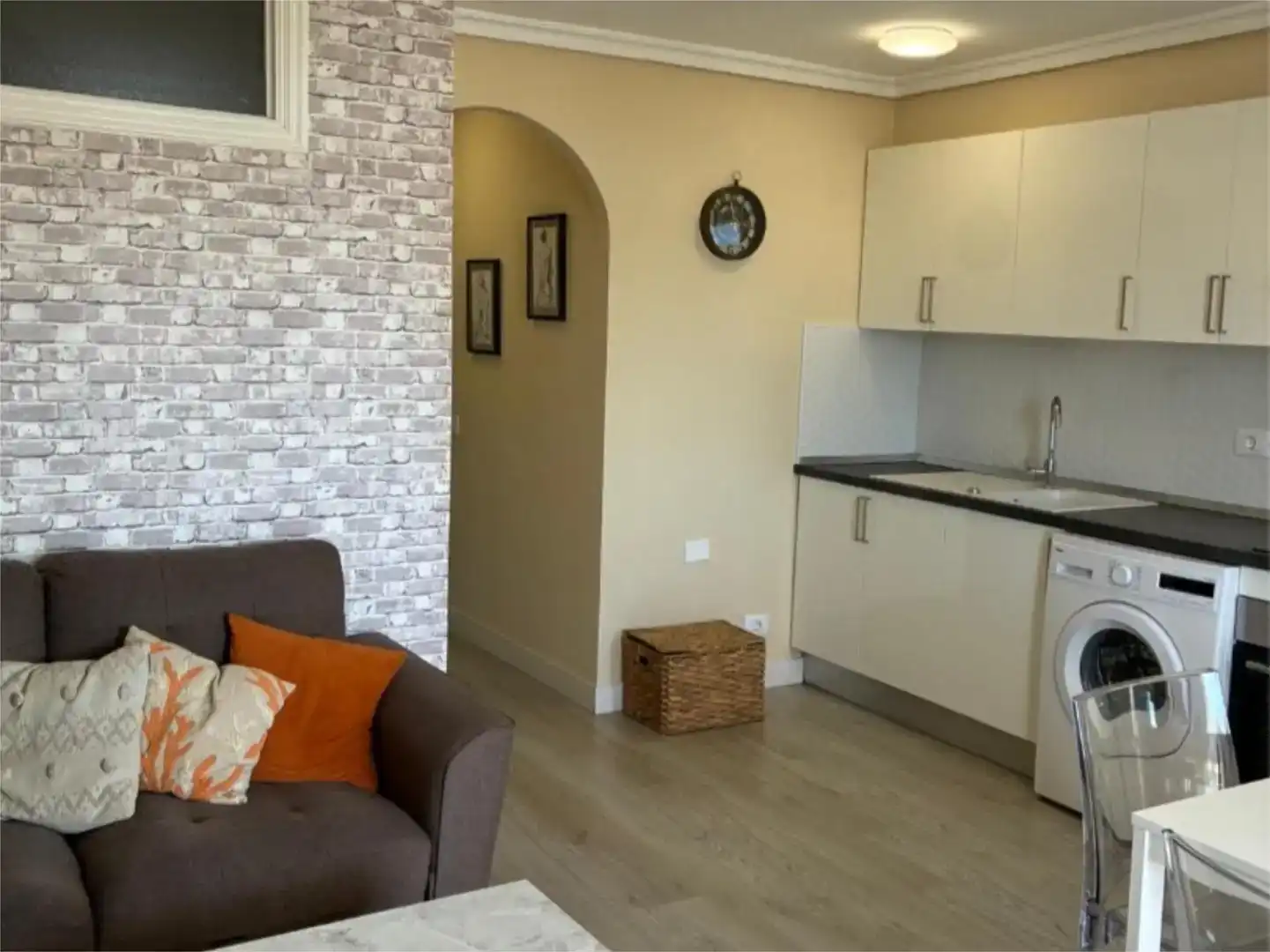 Küche von Wohnung zur Miete in Arona mit Balkon