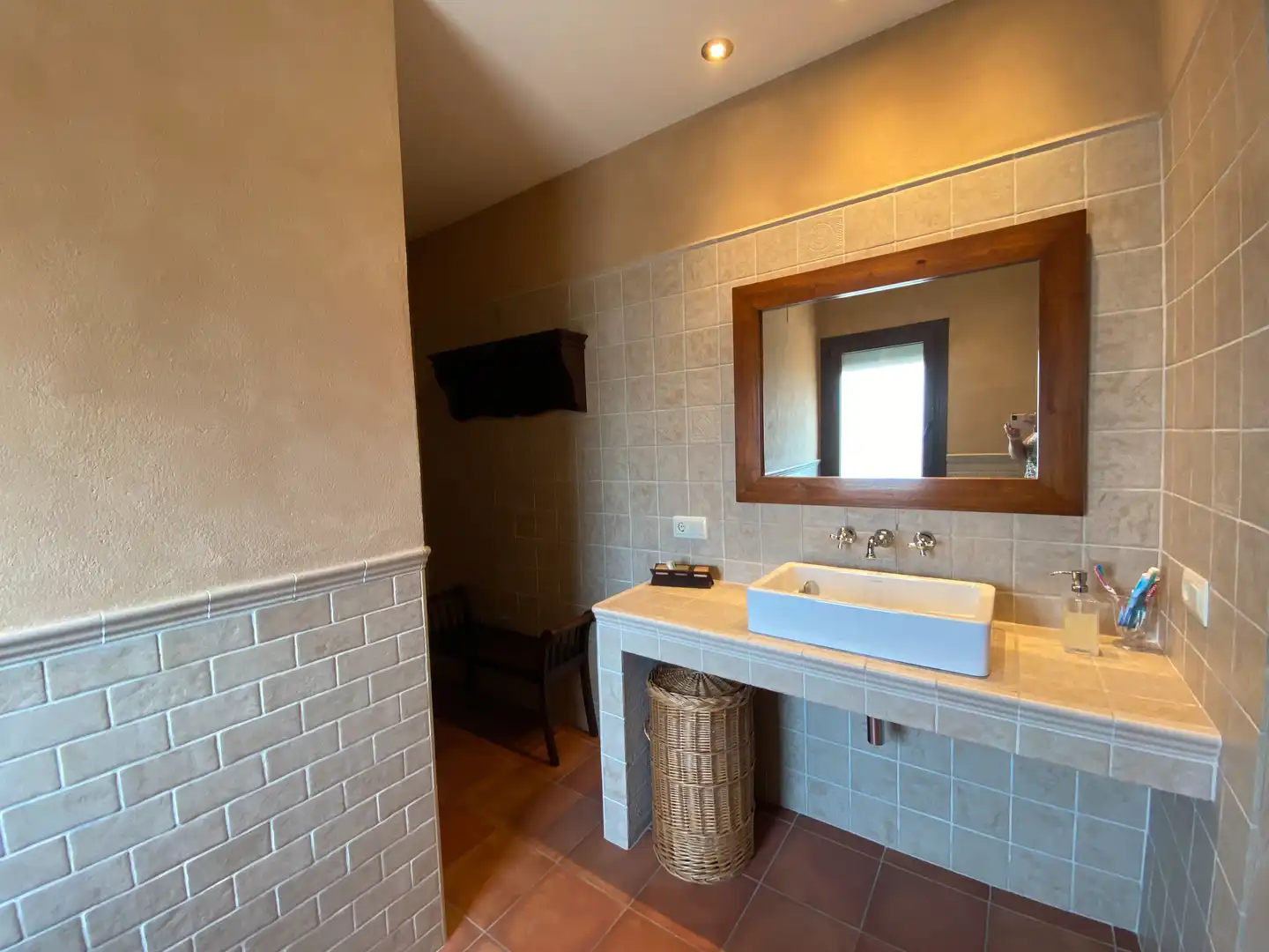 Baño de Casa o chalet en venta en Mont-ras con Aire acondicionado, Calefacción y Jardín privado