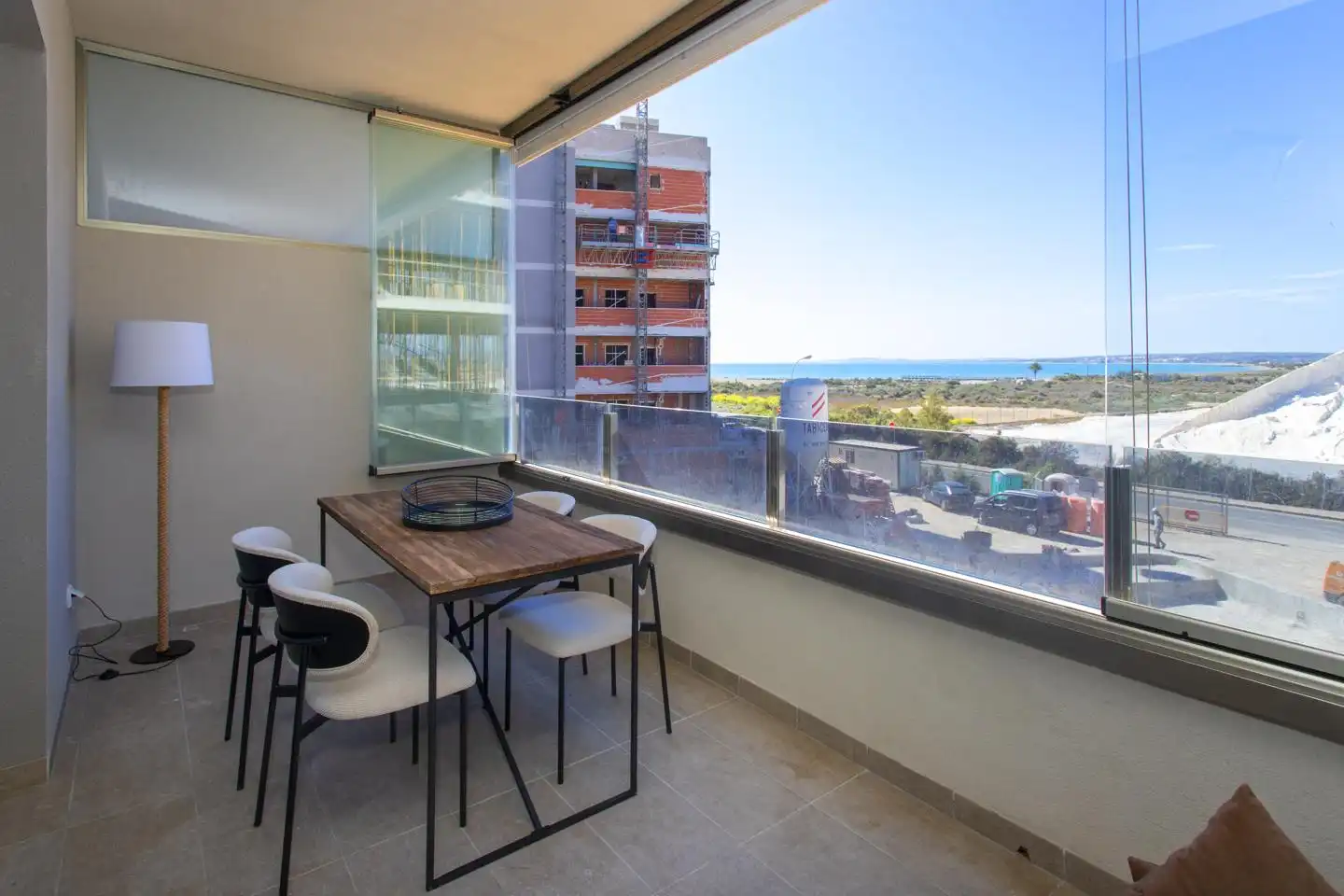 Terrace of Flat for sale in Santa Pola  with Air Conditioner, Terrace and Swimming Pool