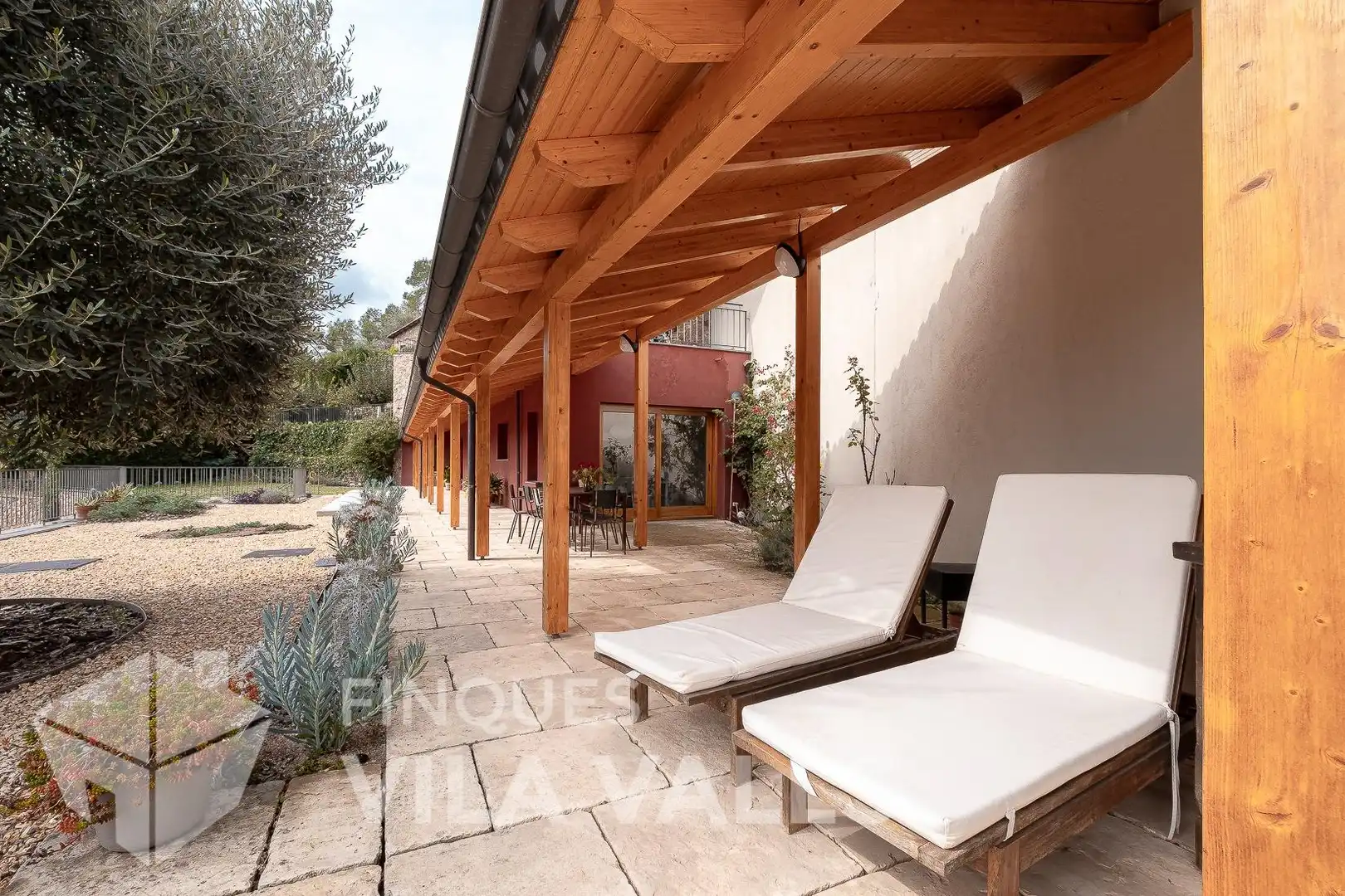Terraza de Casa o chalet en venta en Gallifa con Aire acondicionado, Calefacción y Jardín privado