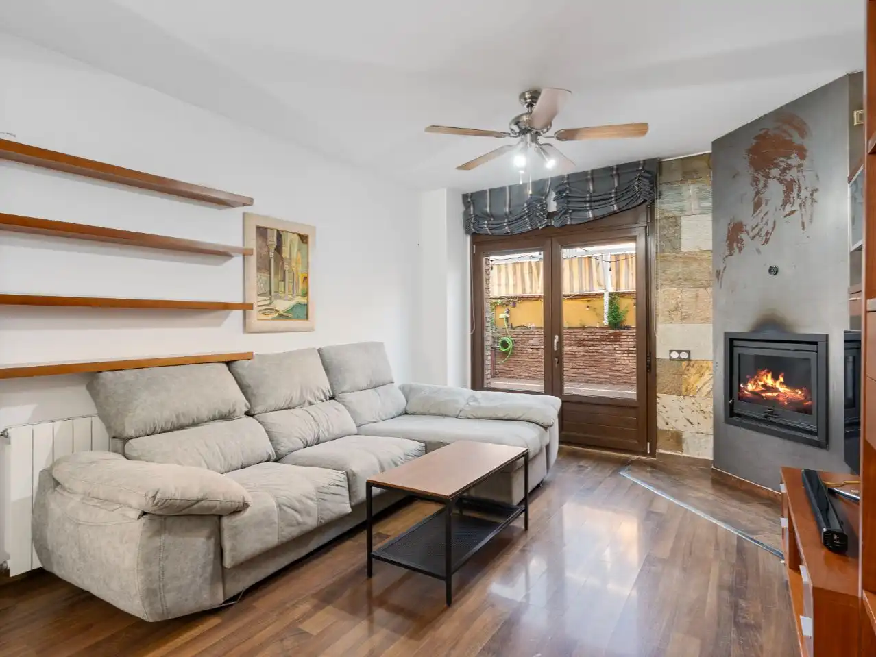 Sala de estar de Casa o chalet en venta en Armilla con Aire acondicionado, Terraza y Balcón