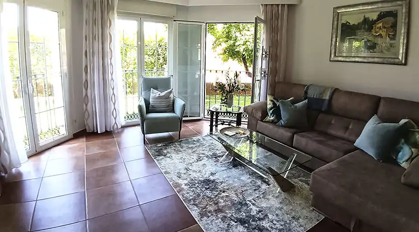 Sala d'estar de Apartament en venda en Dénia amb Aire condicionat, Calefacció i Terrassa