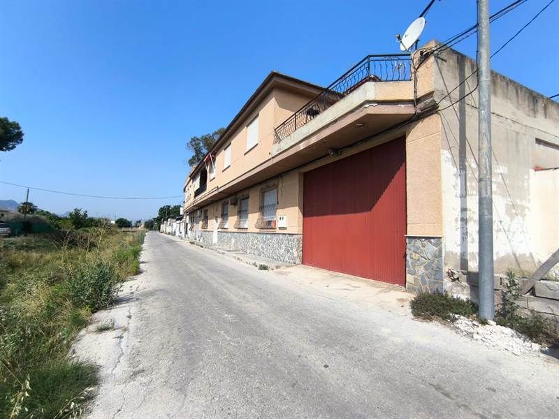 Exterior view of Single-family semi-detached for sale in  Murcia Capital