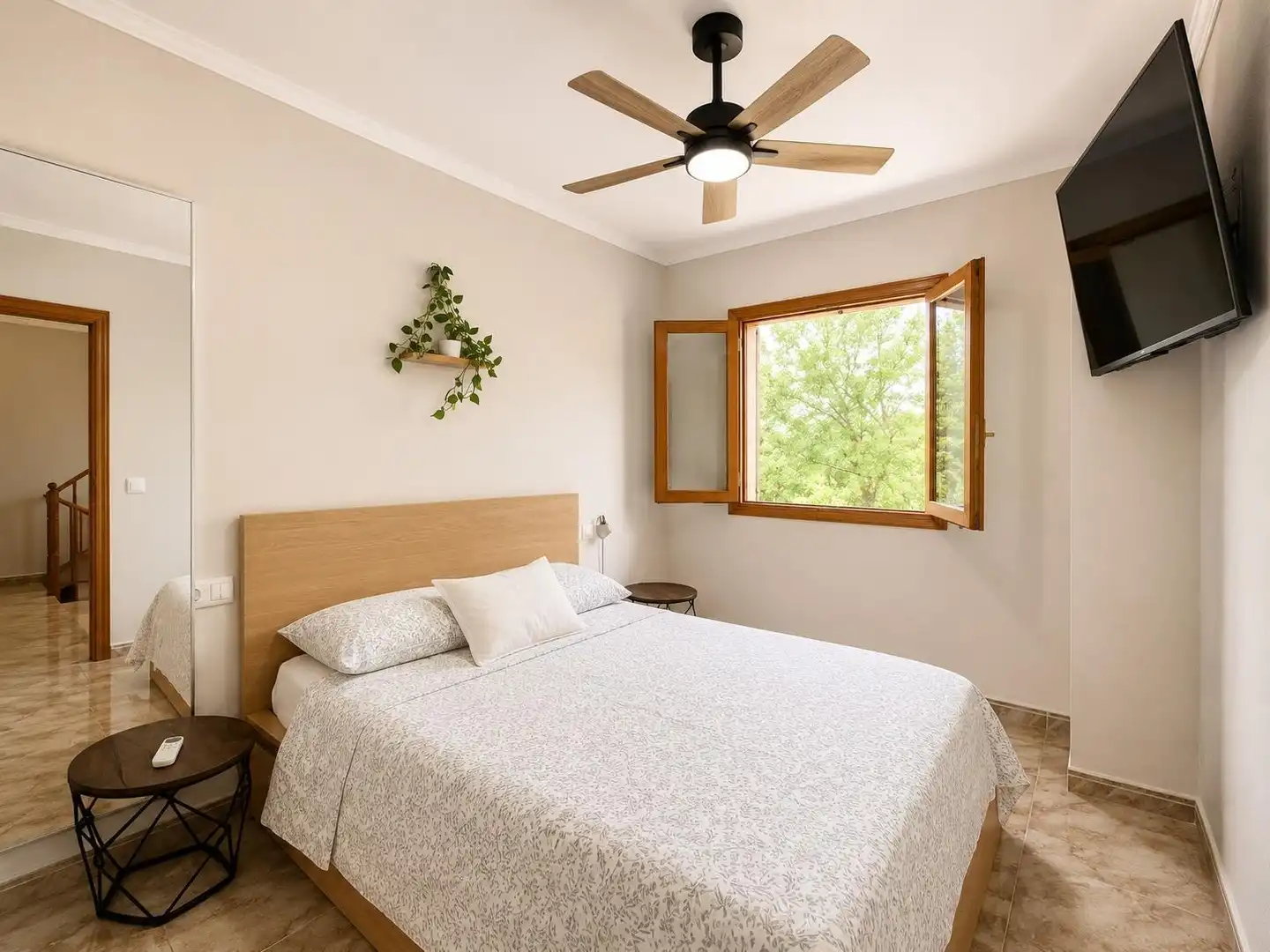 Bedroom of Flat for sale in Inca  with Terrace and Furnished