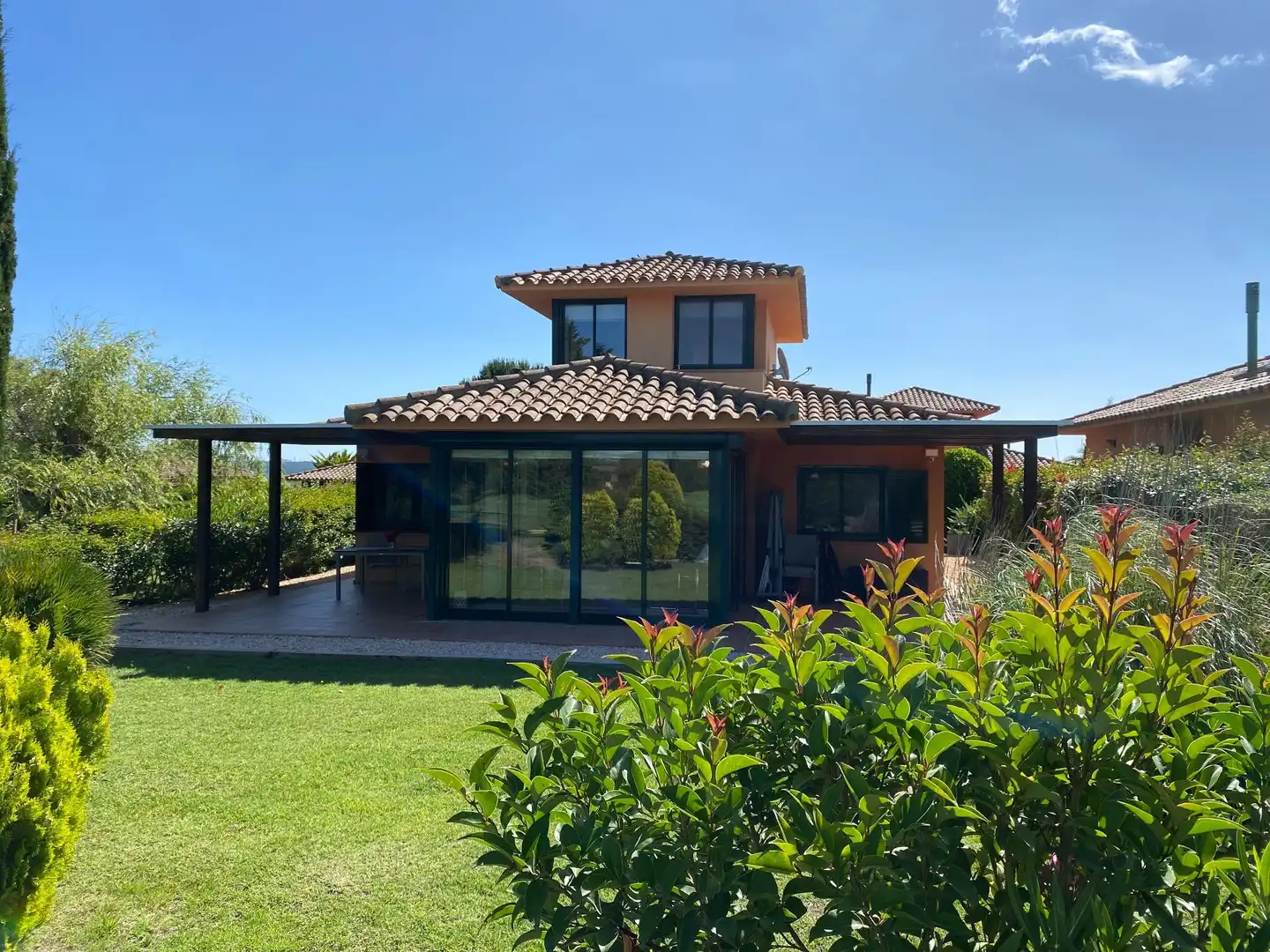Vista exterior de Casa o chalet en venta en Navata con Calefacción, Jardín privado y Trastero