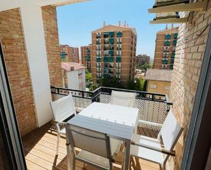 Terrace of Flat to rent in  Granada Capital  with Furnished and Balcony