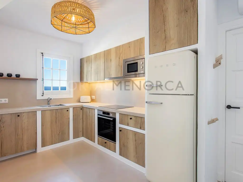 Kitchen of Apartments for sale in Es Mercadal  with Air Conditioner, Terrace and Furnished