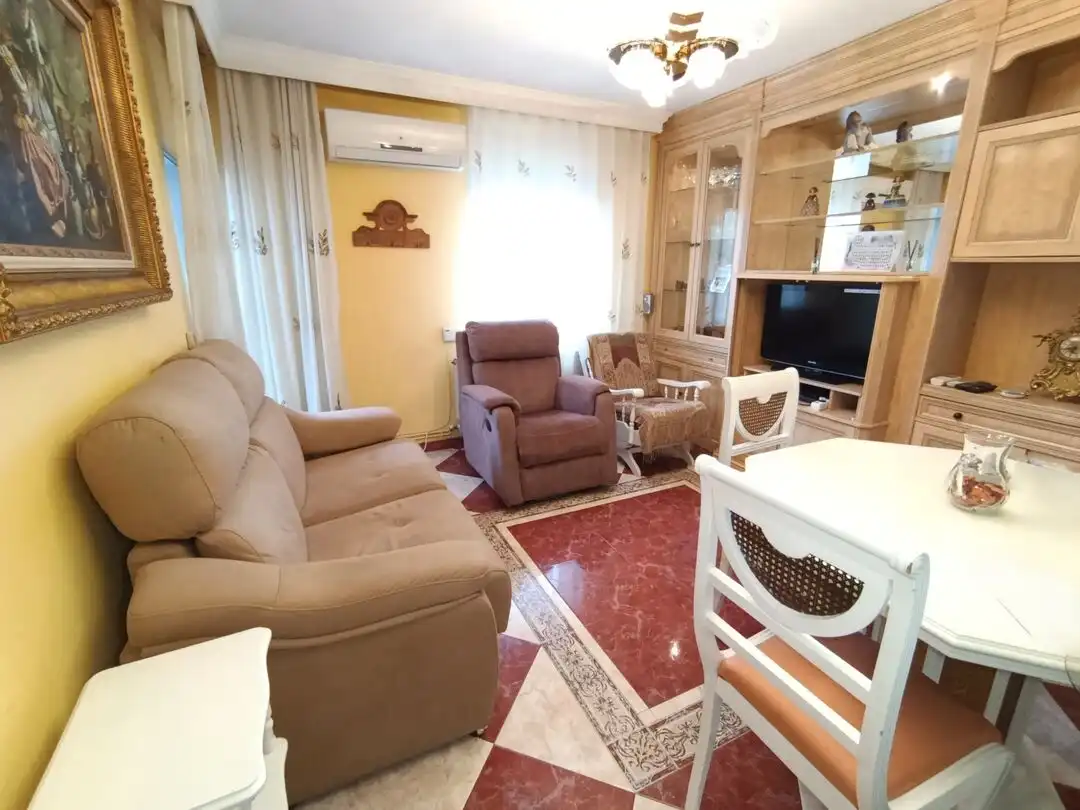 Living room of Flat for sale in Alcorcón  with Air Conditioner, Heating and Terrace
