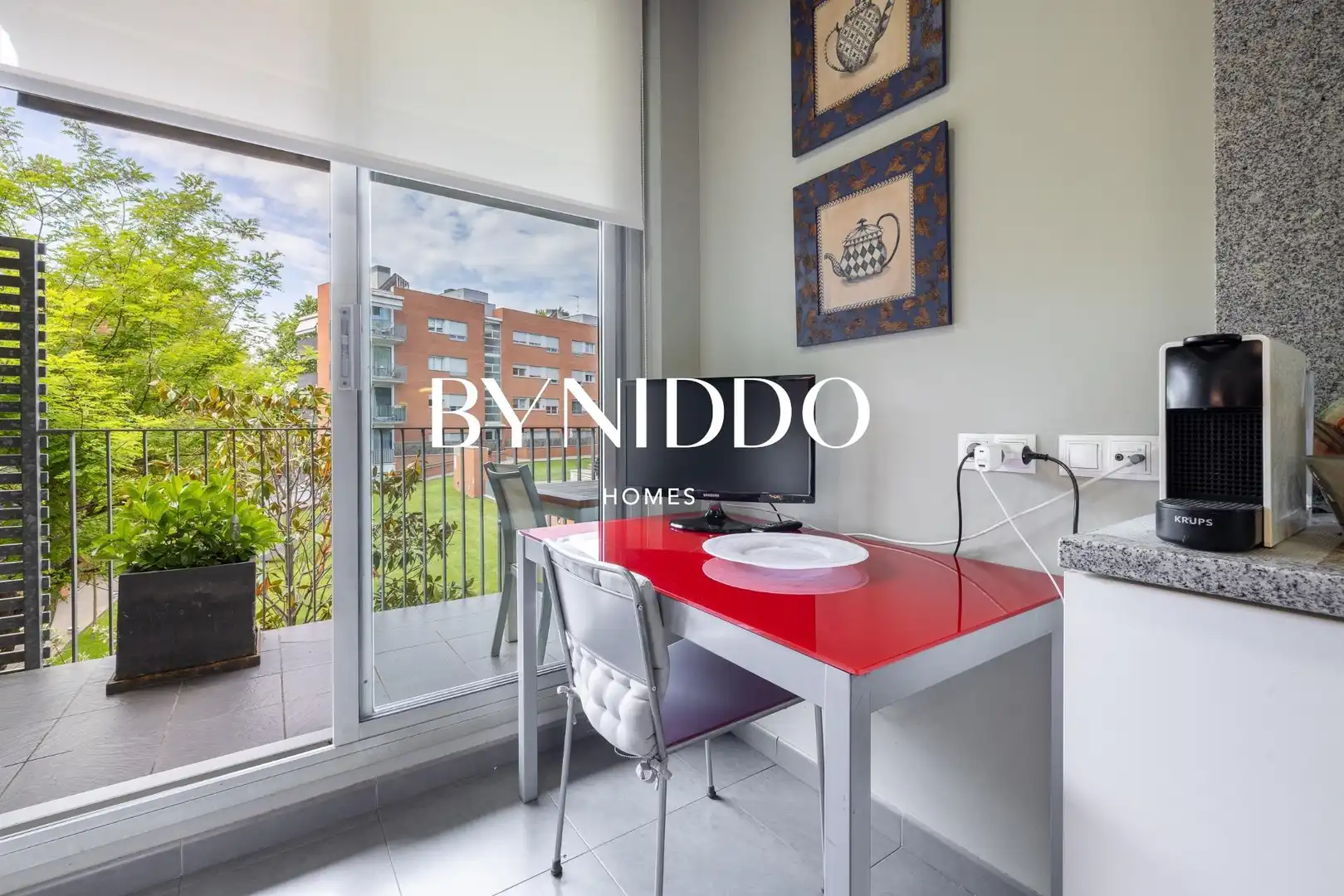 Bedroom of Flat for sale in Sant Cugat del Vallès  with Air Conditioner, Heating and Private garden