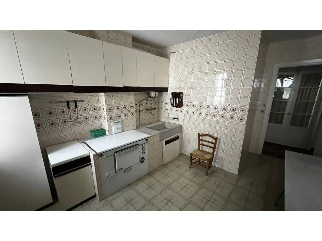Kitchen of Flat for sale in Espinosa de los Monteros  with Storage room, Furnished and Balcony