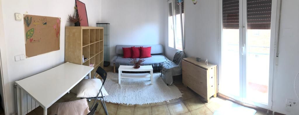 Living room of Flat to rent in  Madrid Capital  with Heating and Furnished