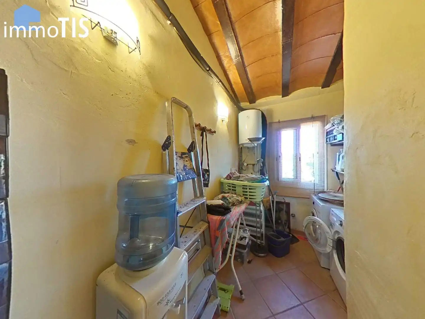 Cuina de Casa o xalet en venda en Cubelles amb Aire condicionat, Jardí privat i Terrassa