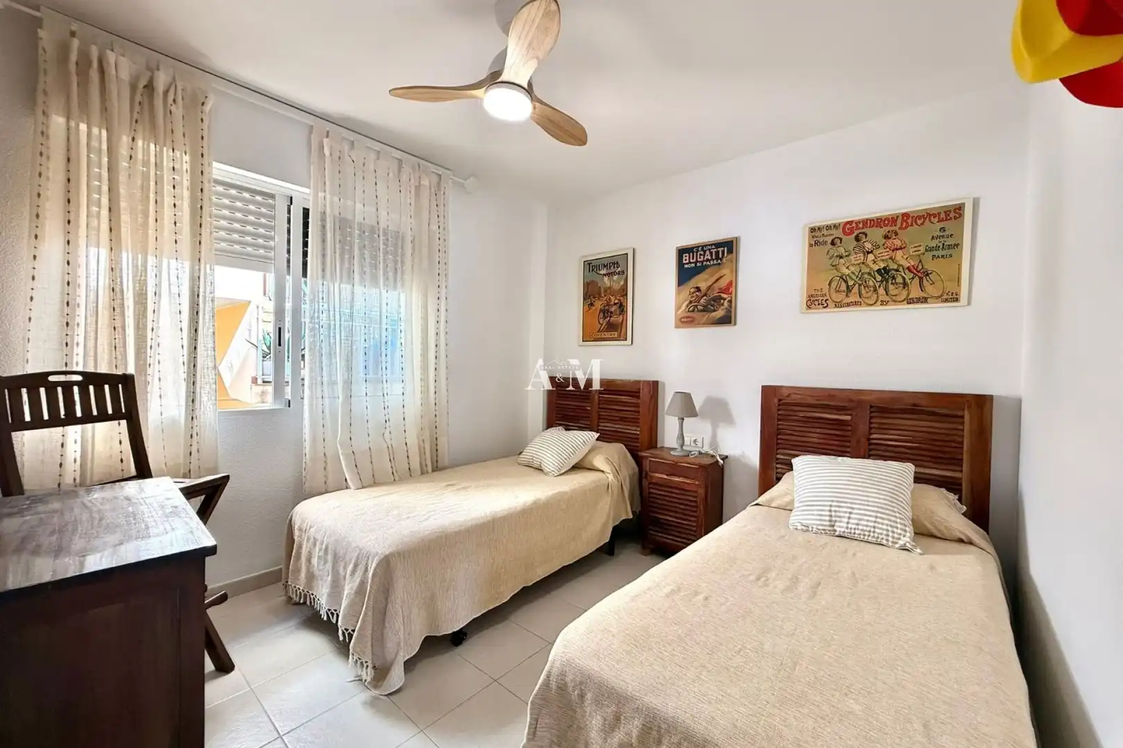 Bedroom of Houses for rent in Orihuela  with Air Conditioner, Heating and Terrace
