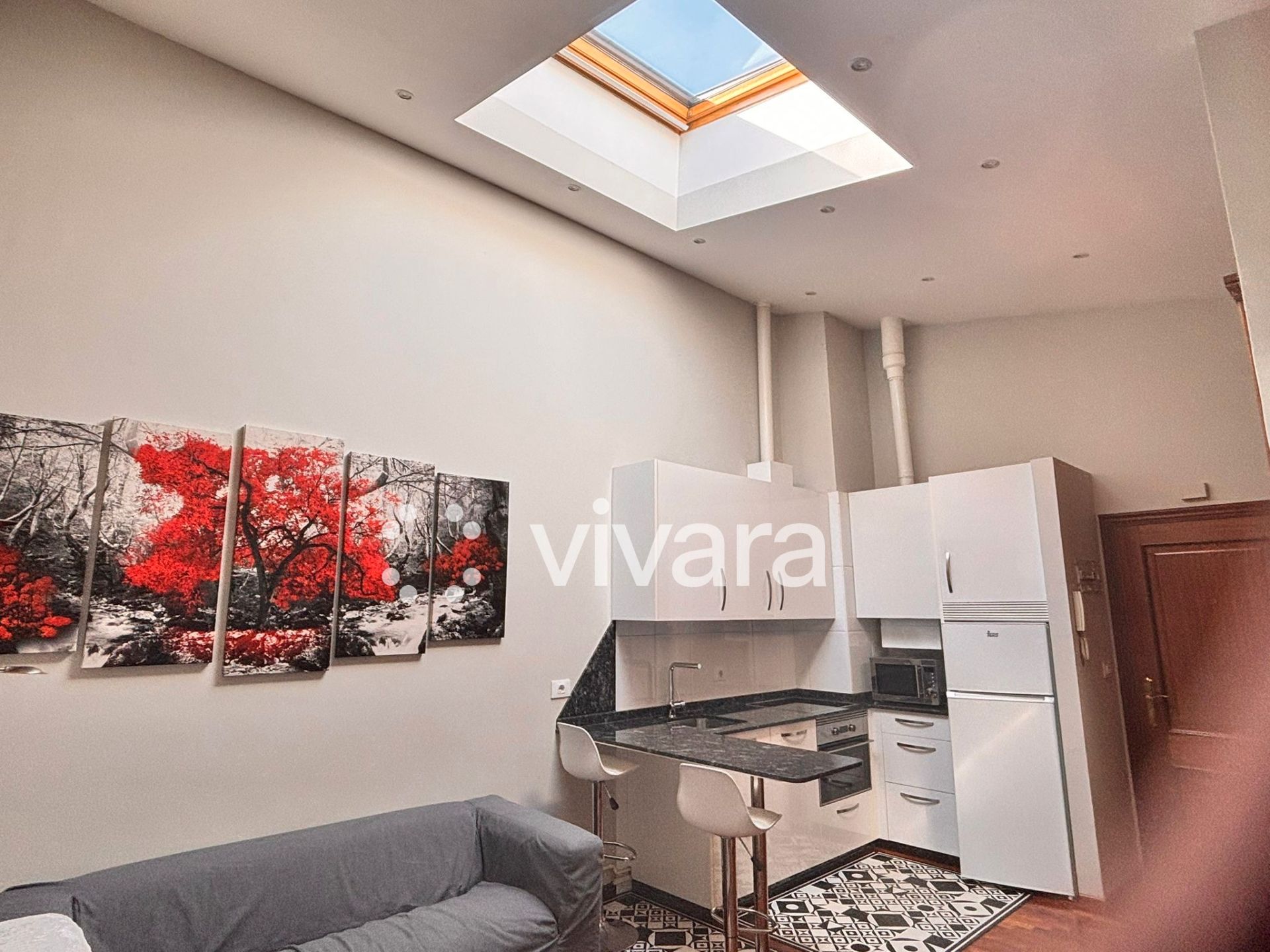 Habitación de Ático de alquiler en Vigo  con Calefacción, Parquet y Amueblado