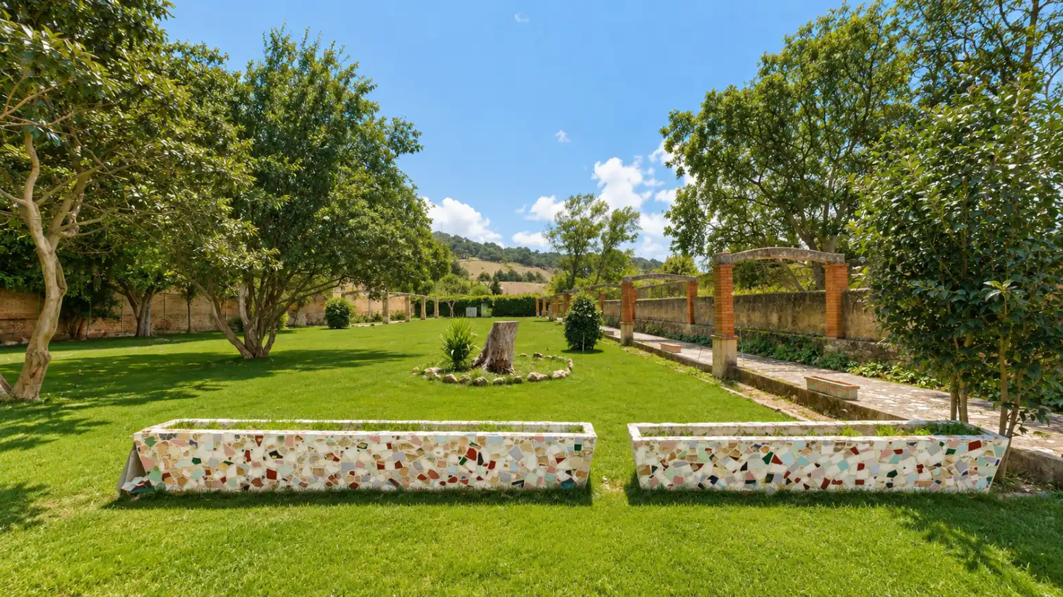 Jardín de Casa o chalet en venta en Tafalla con Calefacción, Jardín privado y Parquet