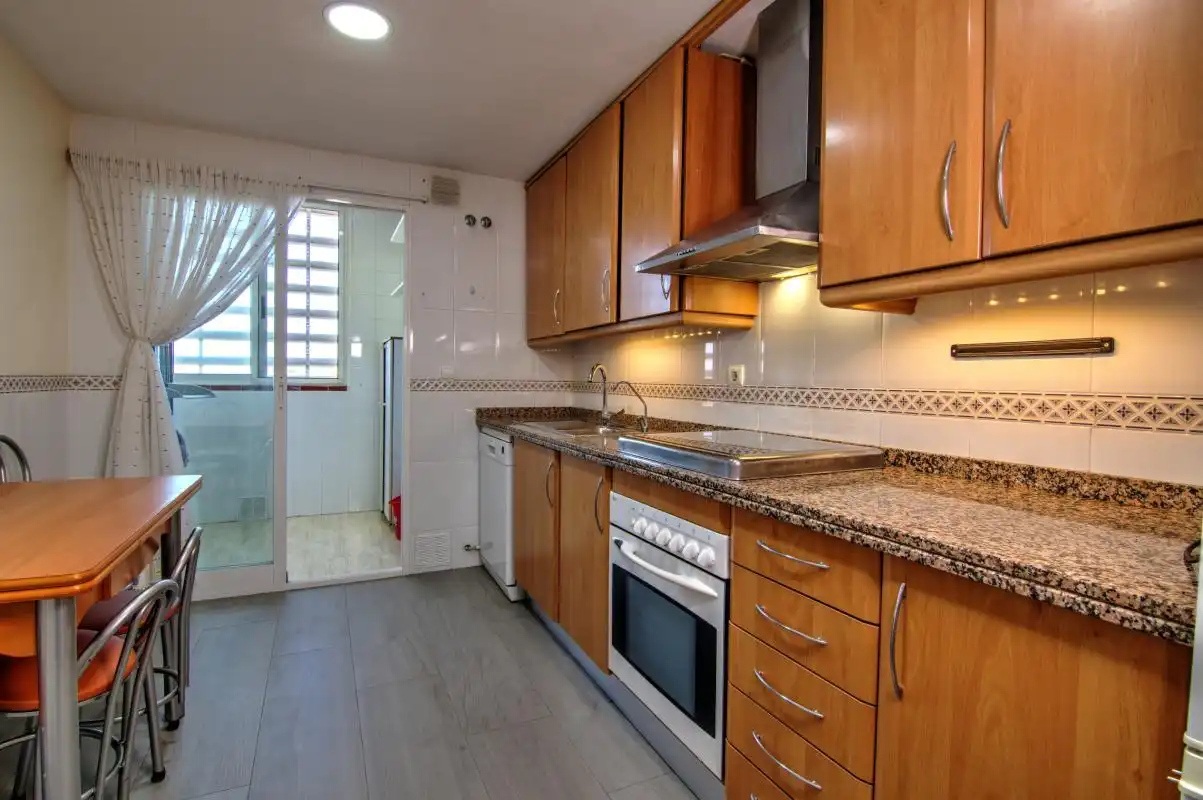 Kitchen of Flat for sale in San Vicente del Raspeig / Sant Vicent del Raspeig  with Air Conditioner, Heating and Private garden
