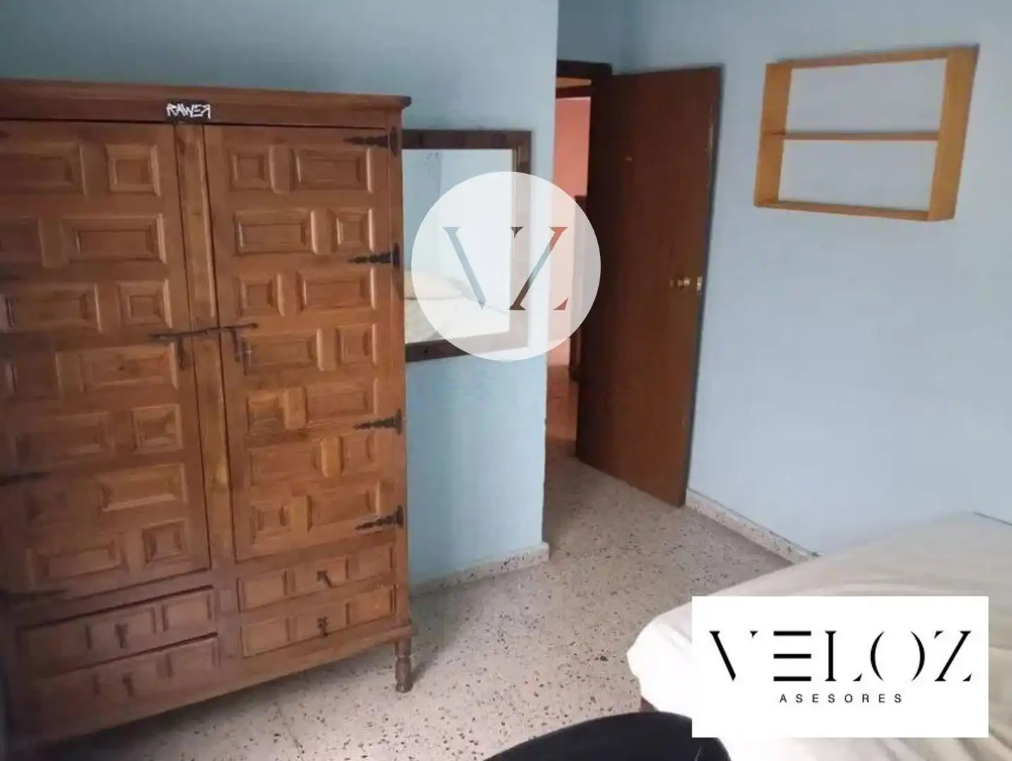 Schlafzimmer von Wohnung zur Miete in Salamanca mit Heizung, Terrasse und Möbliert