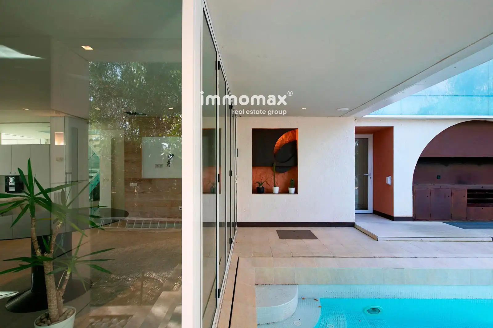 Piscina de Casa o chalet en venta en Barcelona con Aire acondicionado, Calefacción y Terraza