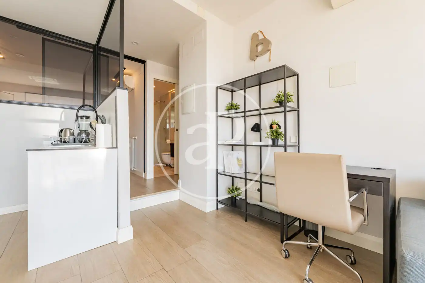 Wohnung zur Miete in Madrid mit Klimaanlage, Heizung und Möbliert