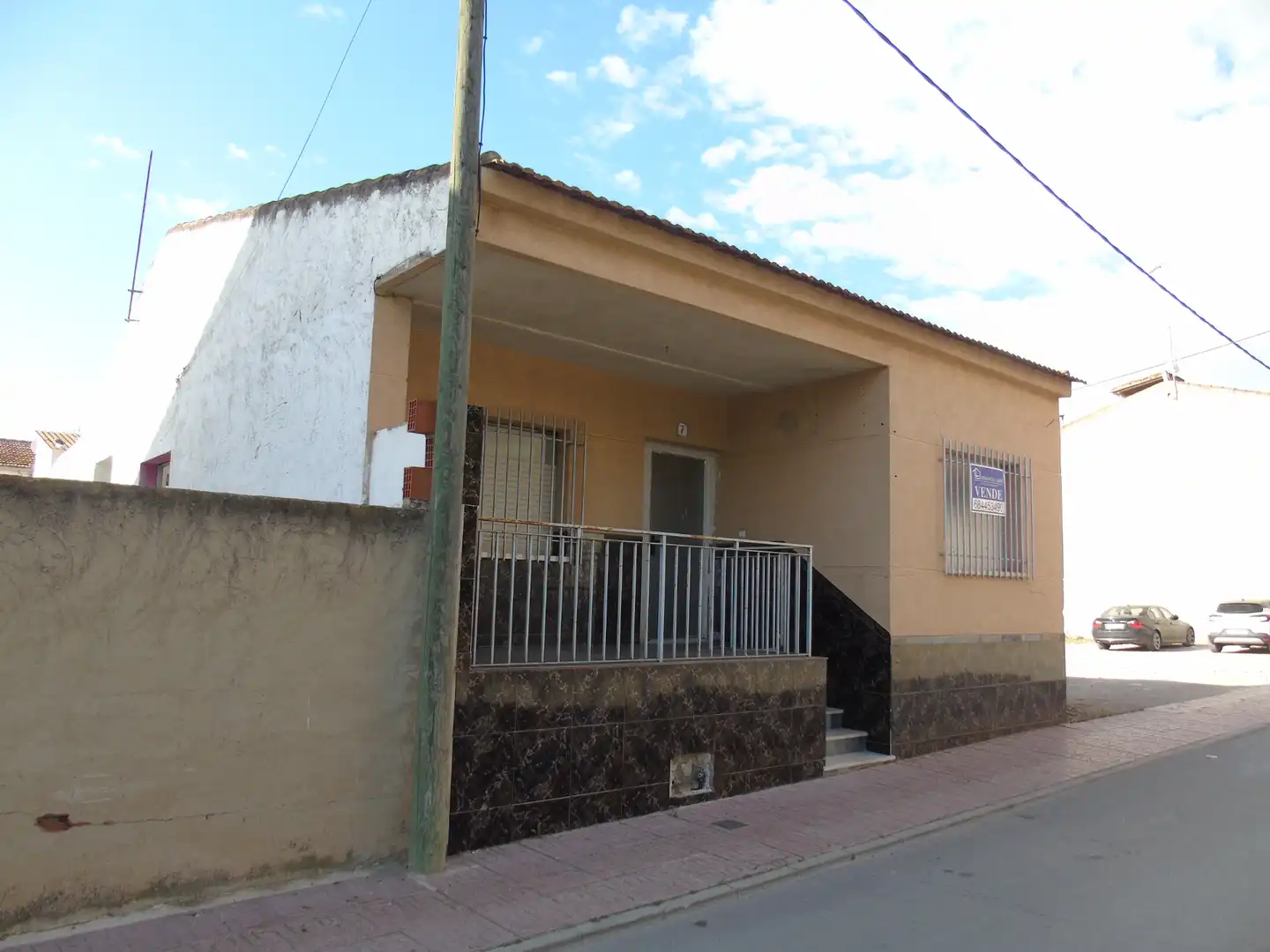 Vista exterior de Casa o chalet en venta en Ceutí con Jardín privado, Terraza y Balcón