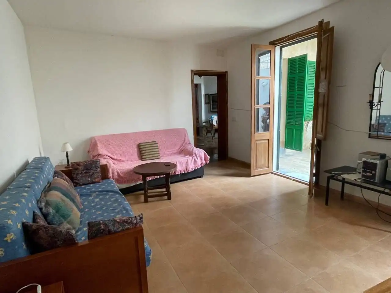 Sala d'estar de Casa o xalet en venda en Sa Pobla amb Terrassa i Moblat