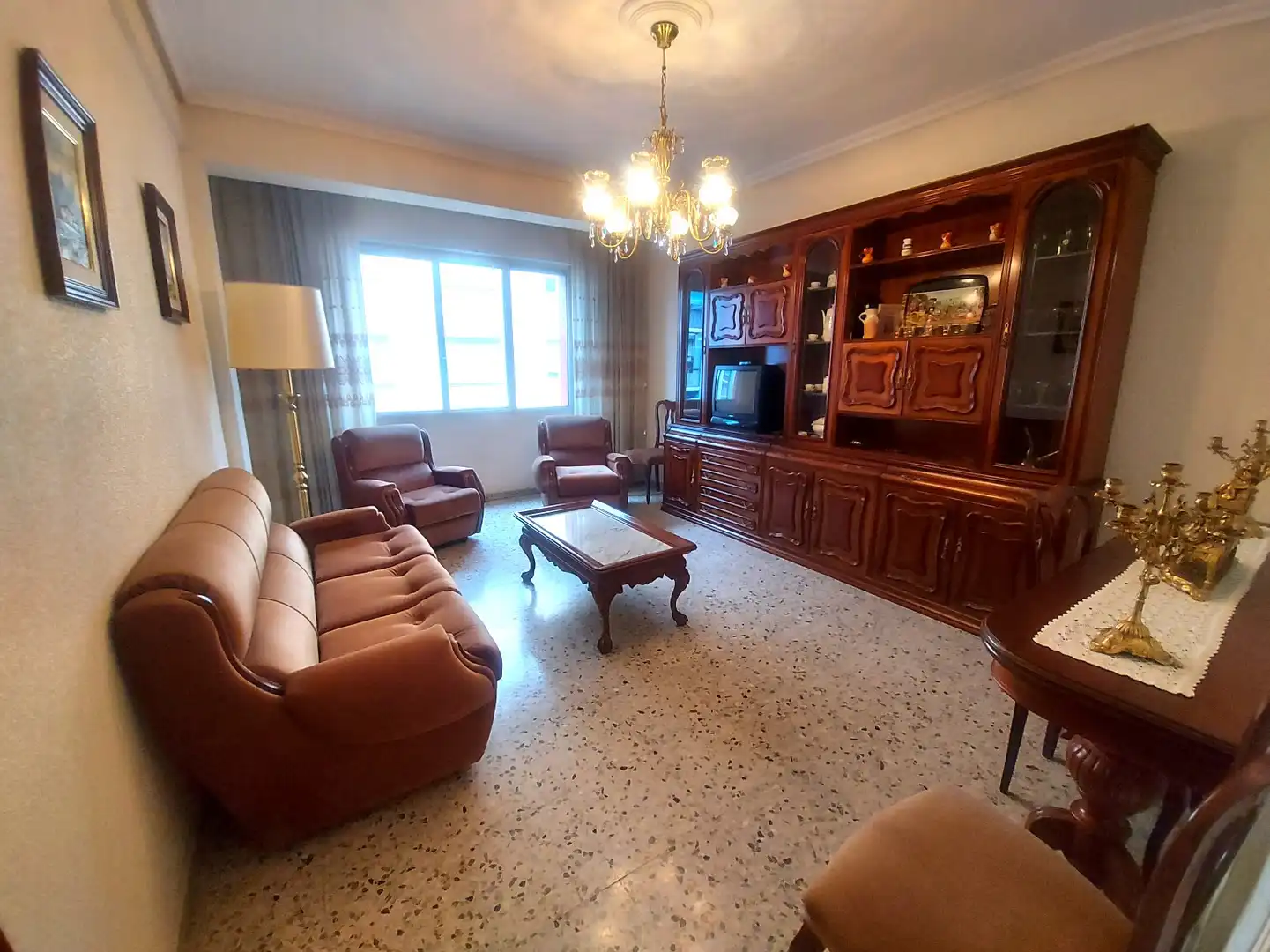 Living room of Flat for sale in  Logroño  with Heating and Balcony