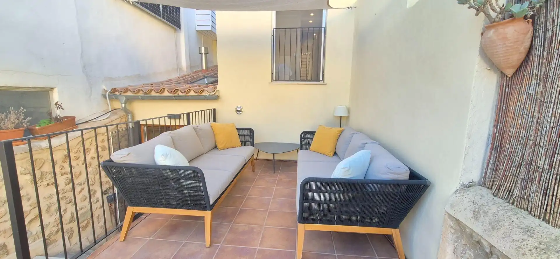 Terraza de Finca rústica en venta en Alaró con Aire acondicionado, Calefacción y Terraza