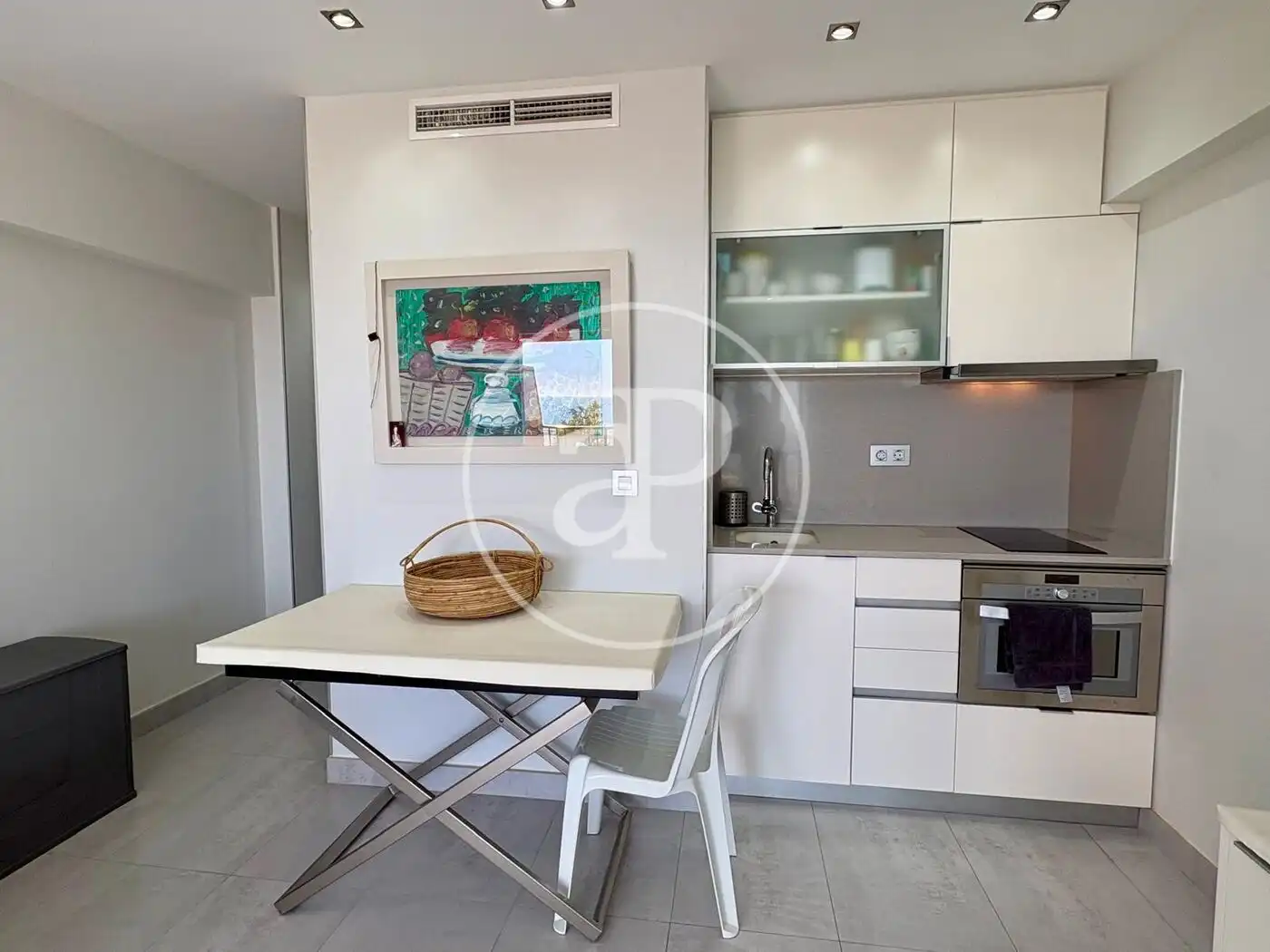 Küche von Wohnung zur Miete in Canet d'En Berenguer mit Klimaanlage, Heizung und Privatgarten