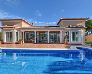 Vista exterior de Casa o xalet en venda en Moraira amb Aire condicionat, Calefacció i Piscina