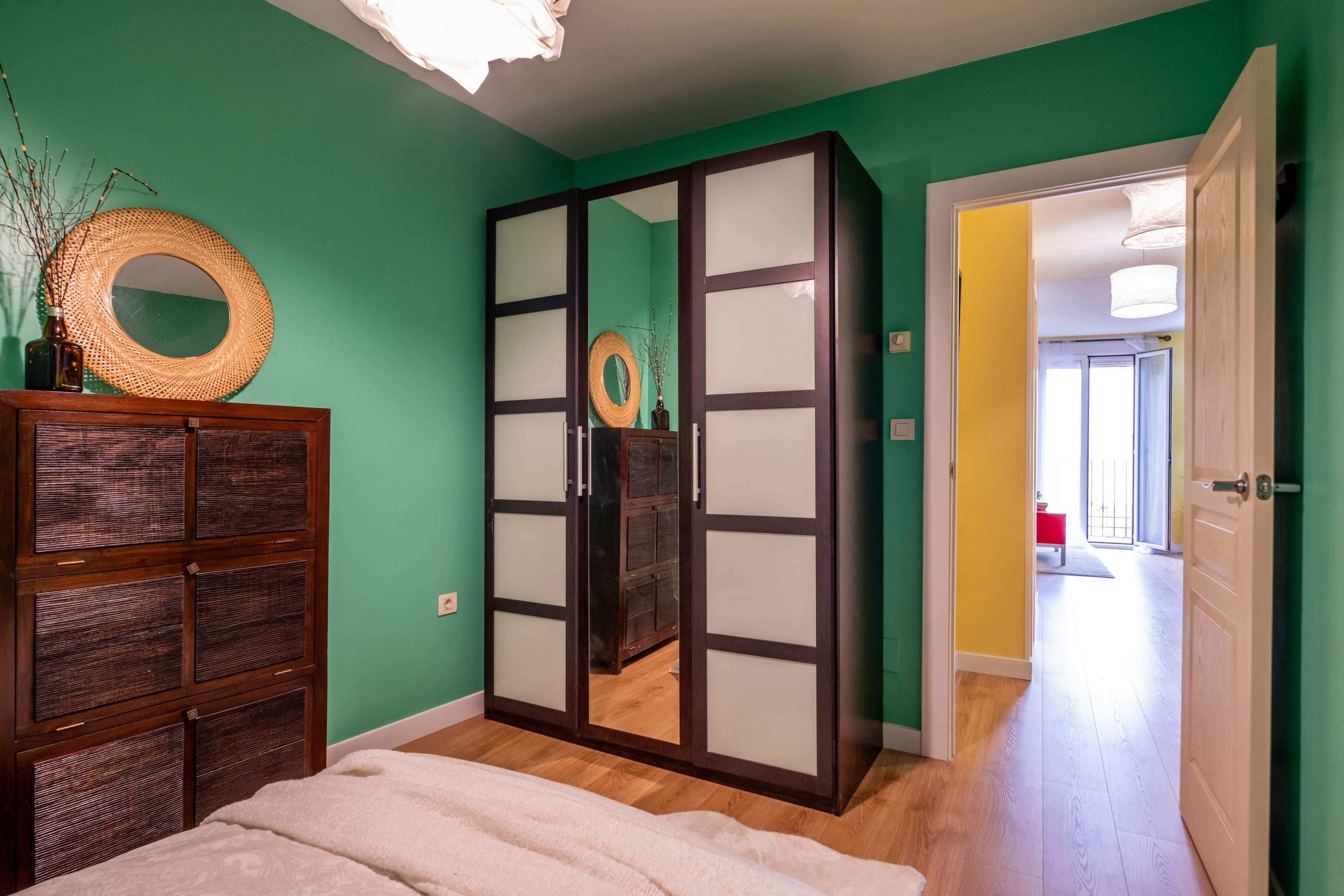 Bedroom of Flat for sale in  Zaragoza Capital  with Heating and Balcony