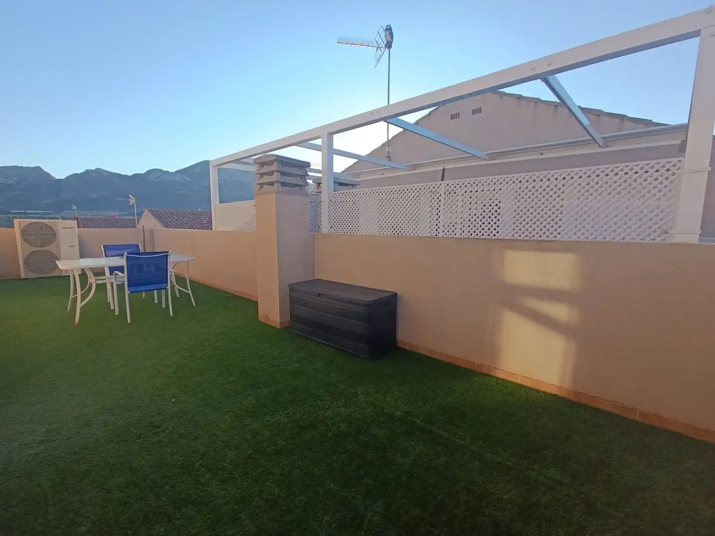 Terraza de Casa o chalet en venta en Mazarrón con Aire acondicionado, Calefacción y Jardín privado