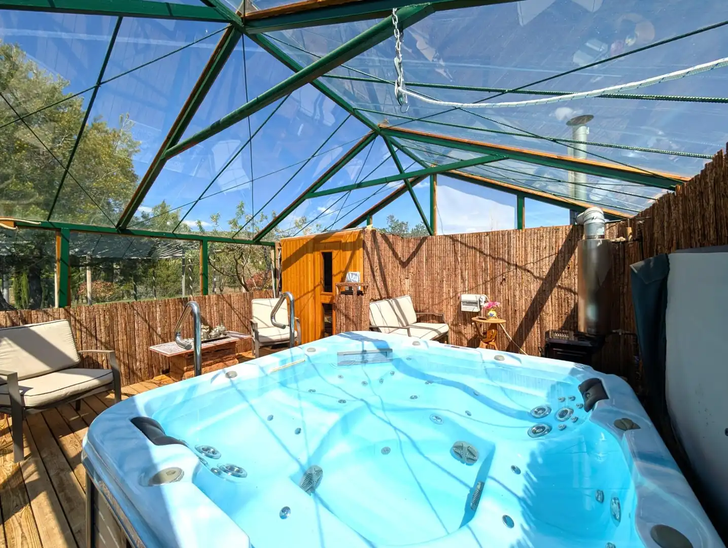 Swimming pool of Country homes for sale in Moratalla  with Heating, Private garden and Furnished