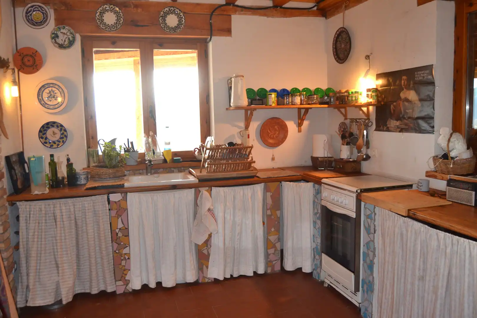 Küche von Haus oder Chalet zum Verkauf in Aisa mit Heizung und Privatgarten