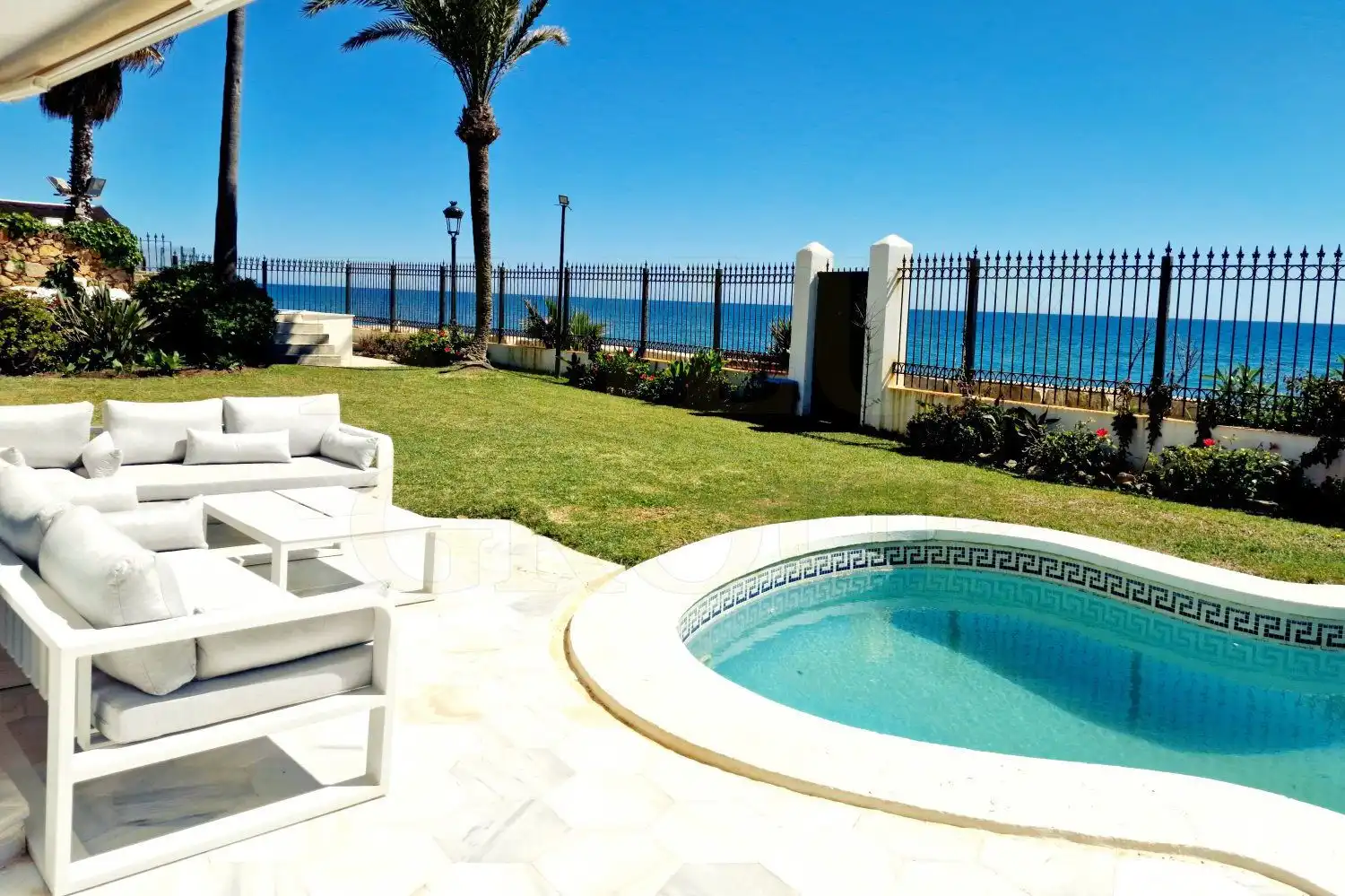 Jardí de Casa o xalet de lloguer en Marbella amb Aire condicionat, Jardí privat i Terrassa
