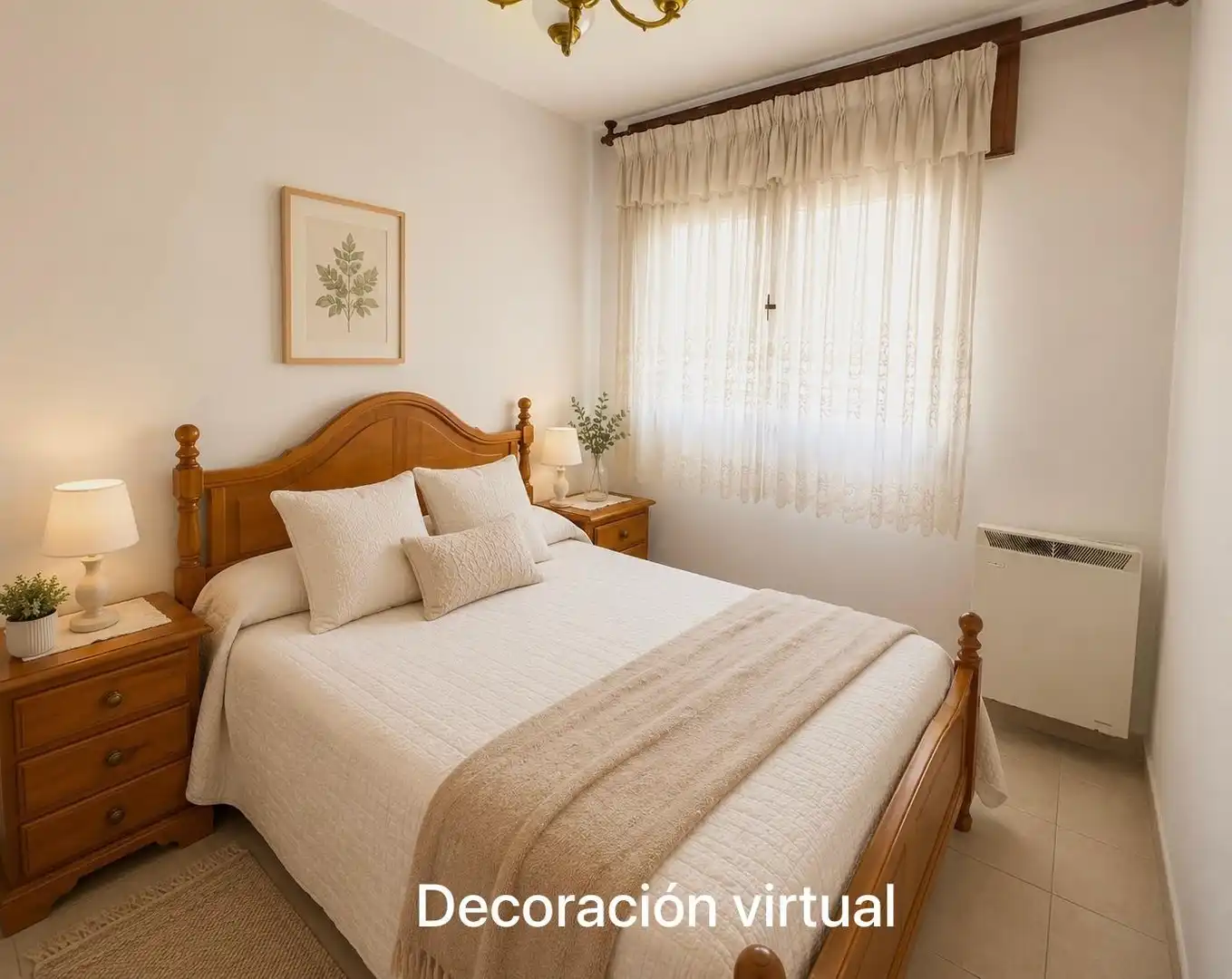 Habitación de Casa o chalet en venta en Padrón con Calefacción, Trastero y Amueblado