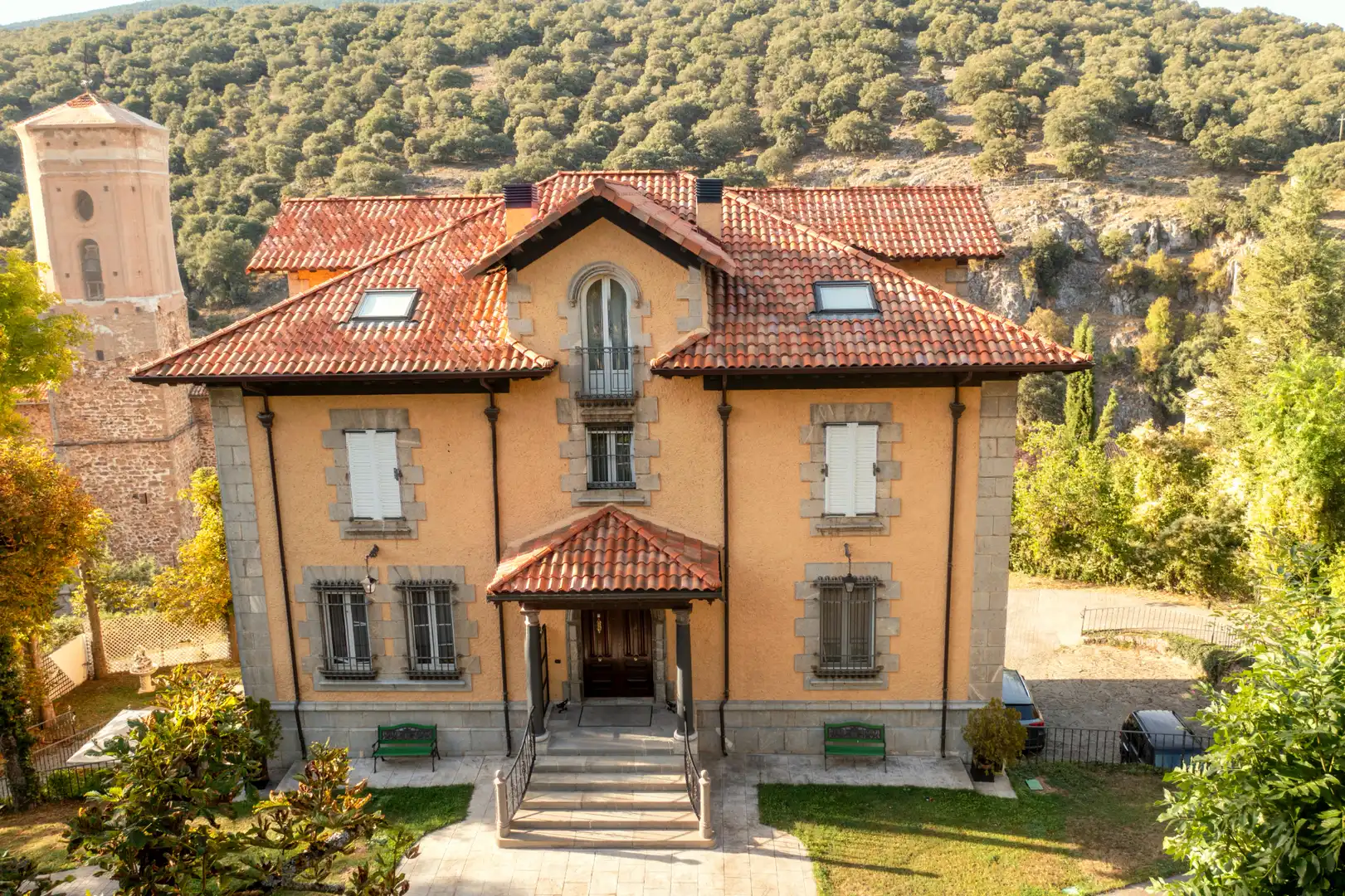 Exterior view of Houses for sale in Ortigosa de Cameros  with Heating and Private garden